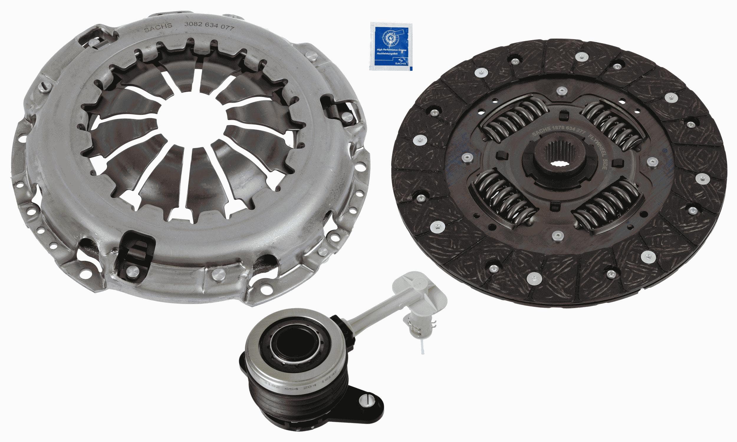 SACHS -  Clutch Kit With CSC