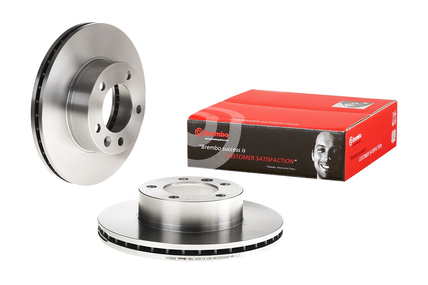 BREMBO -  Front Vented Brake Disc - 305mm Diameter