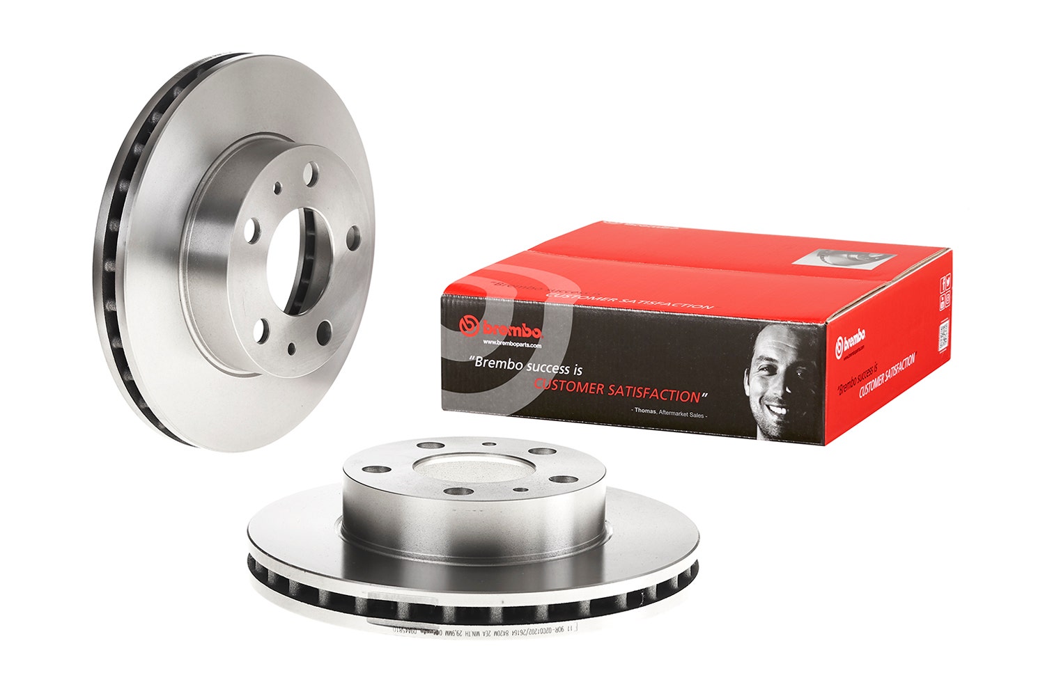 BREMBO -  Front Vented Brake Disc - 300mm Diameter