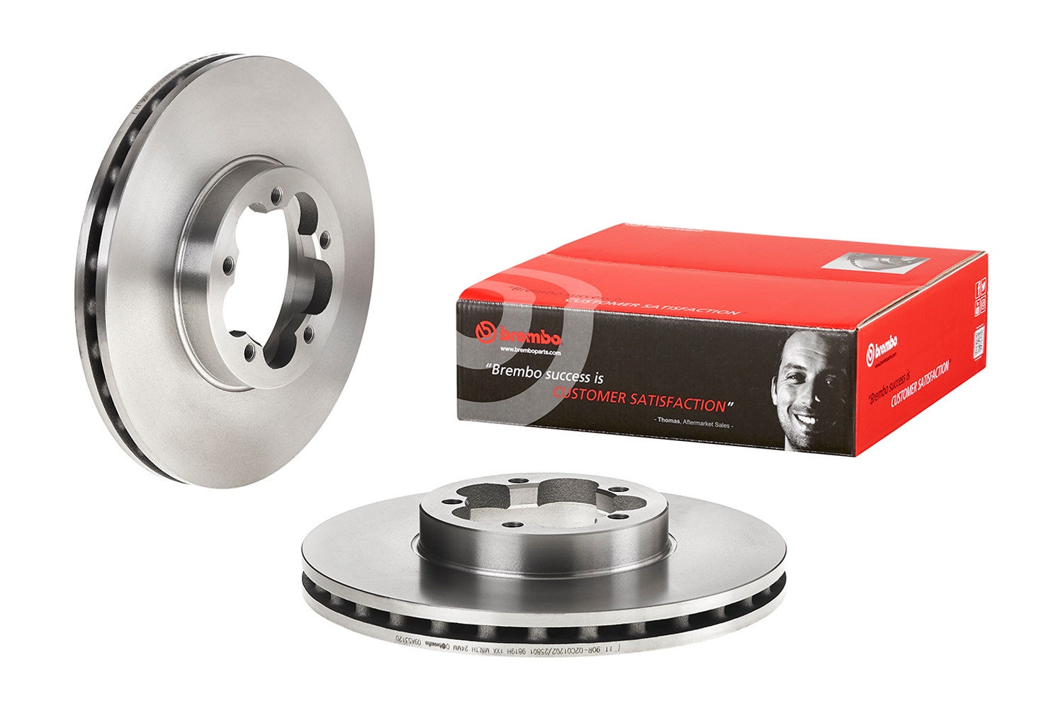 BREMBO -  Front Vented Brake Disc - 300mm Diameter