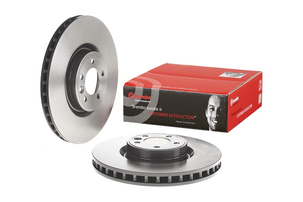 BREMBO -  Front Vented Brake Disc Coated - 380mm Diameter