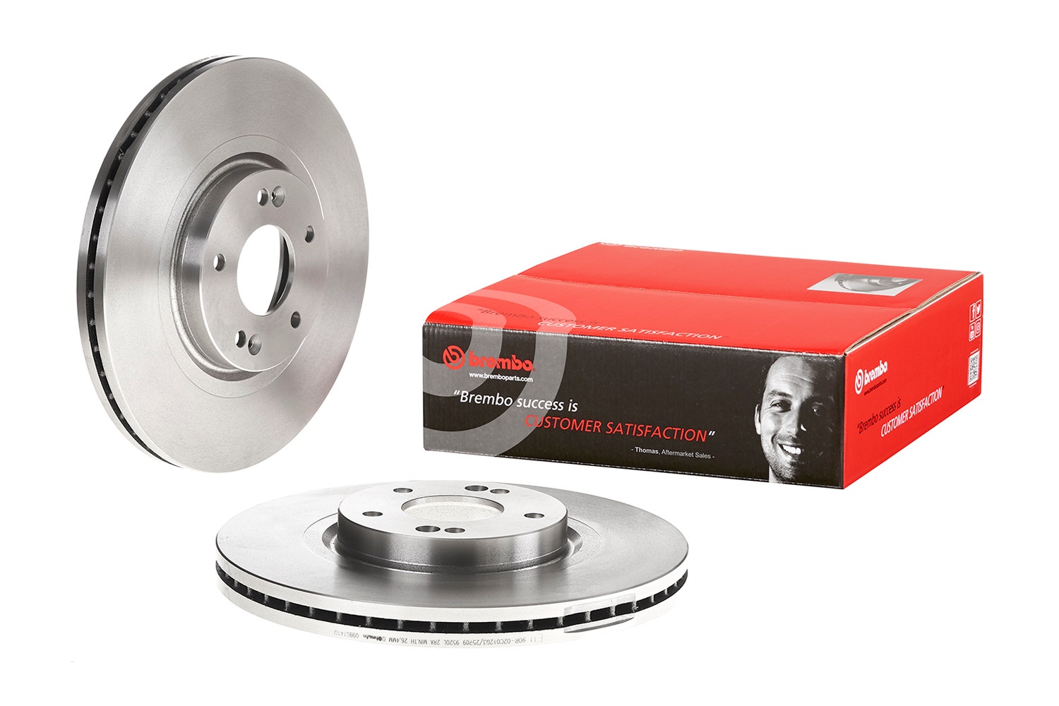 BREMBO -  Front Vented Brake Disc - 321mm Diameter