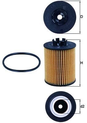 MAHLE -  Oil Filter