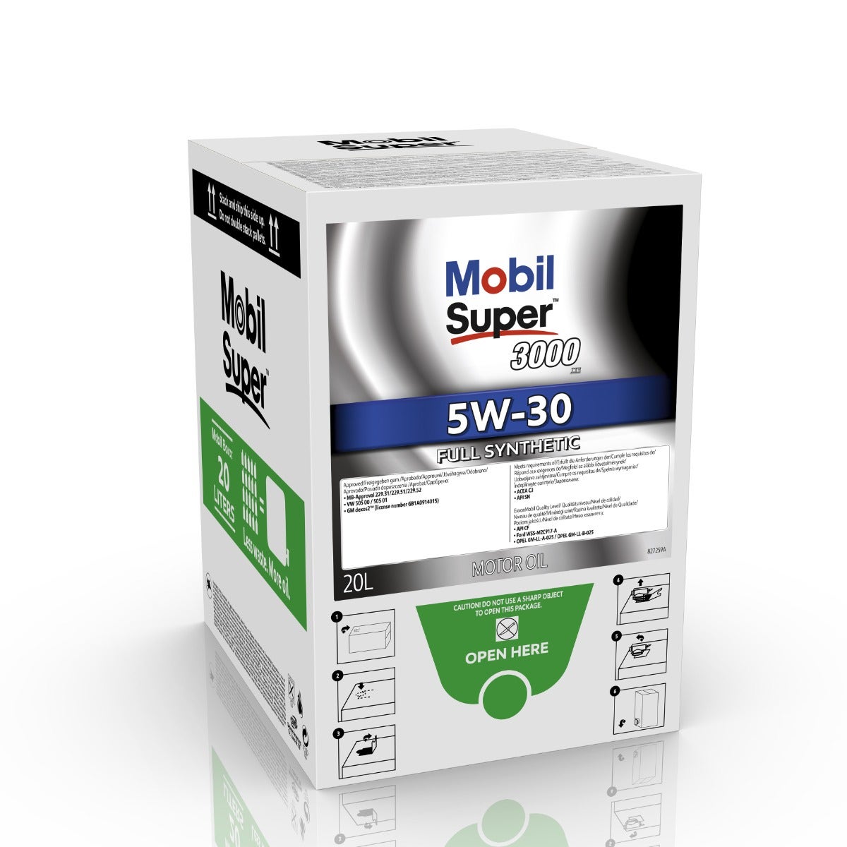 MOBIL -  Super 3000 Xe 5w-30 - 20L Bib