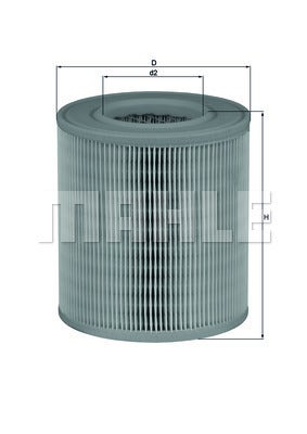 MAHLE -  Air Filter