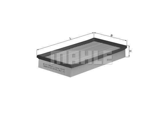 MAHLE -  Air Filter