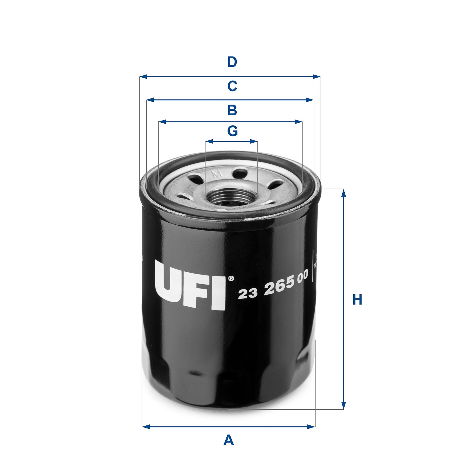 UFI -  Oil Filter - Canister