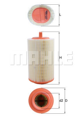 MAHLE -  Air Filter