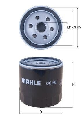 MAHLE -  Oil Filter