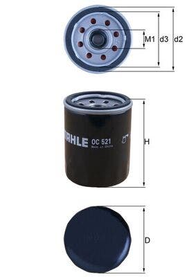 MAHLE -  Oil Filter