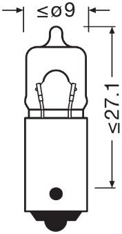 OSRAM -  Bulb - 470/433b 12v 10w
