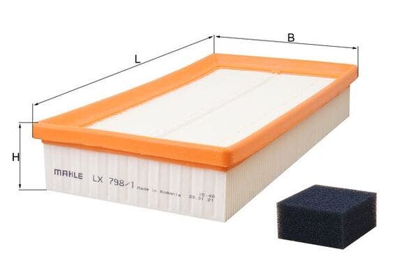 MAHLE -  Air Filter