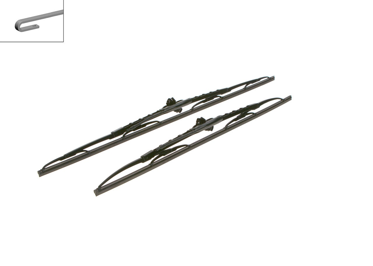 BOSCH -  Wiper Blade - Superplus Set - 650mm/550mm 26"/22"