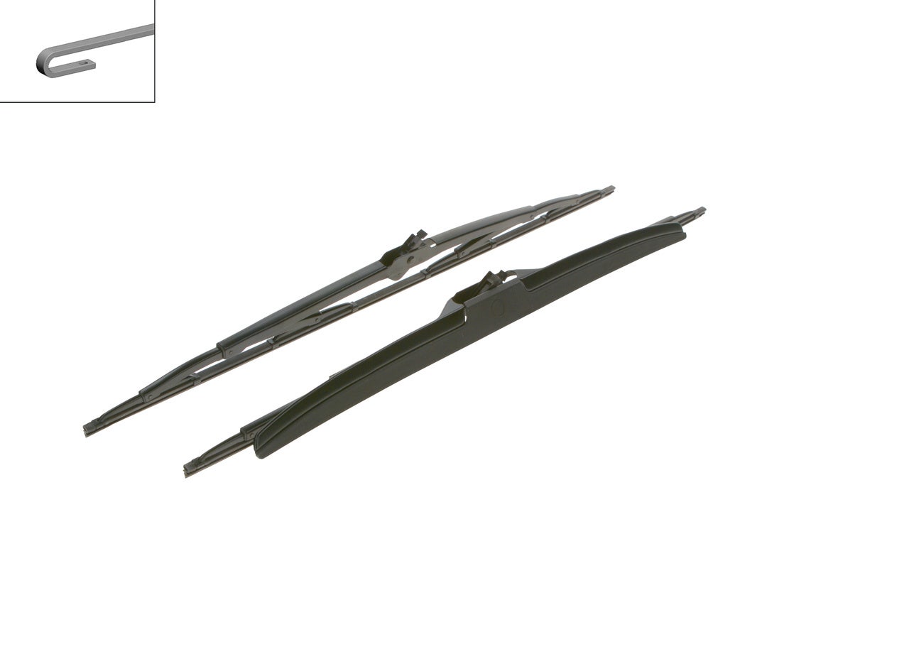 BOSCH -  Wiper Blade - Superplus Set - 600mm/600mm 24"/24"