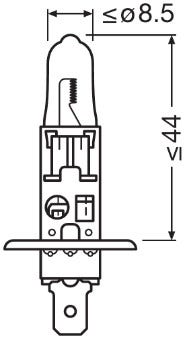 OSRAM -  12V Bulb - H1