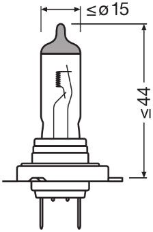 OSRAM -  12V Bulb - H7