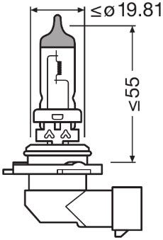 OSRAM -  12V Bulb - HB4
