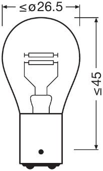 Bulb - 7537 24v 21/5w