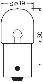 OSRAM -  Bulb - 5008 12v 10w Ba15