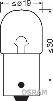 OSRAM -  24V Bulb - R5W