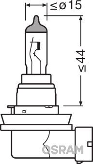 OSRAM -  12V Bulb - H16