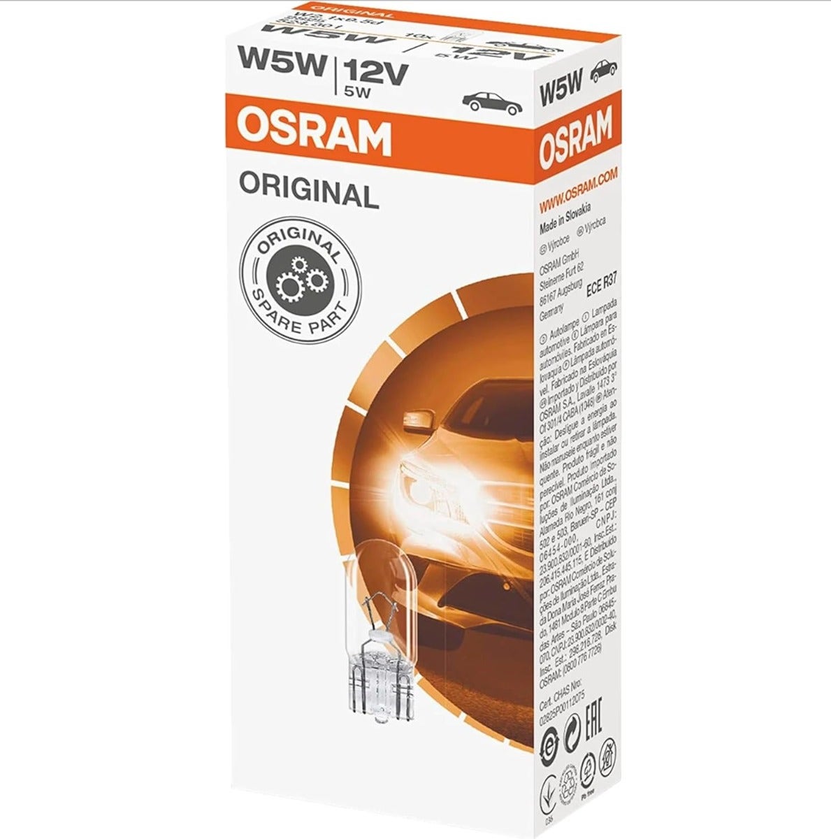 OSRAM -  12V Bulb - W5W 501