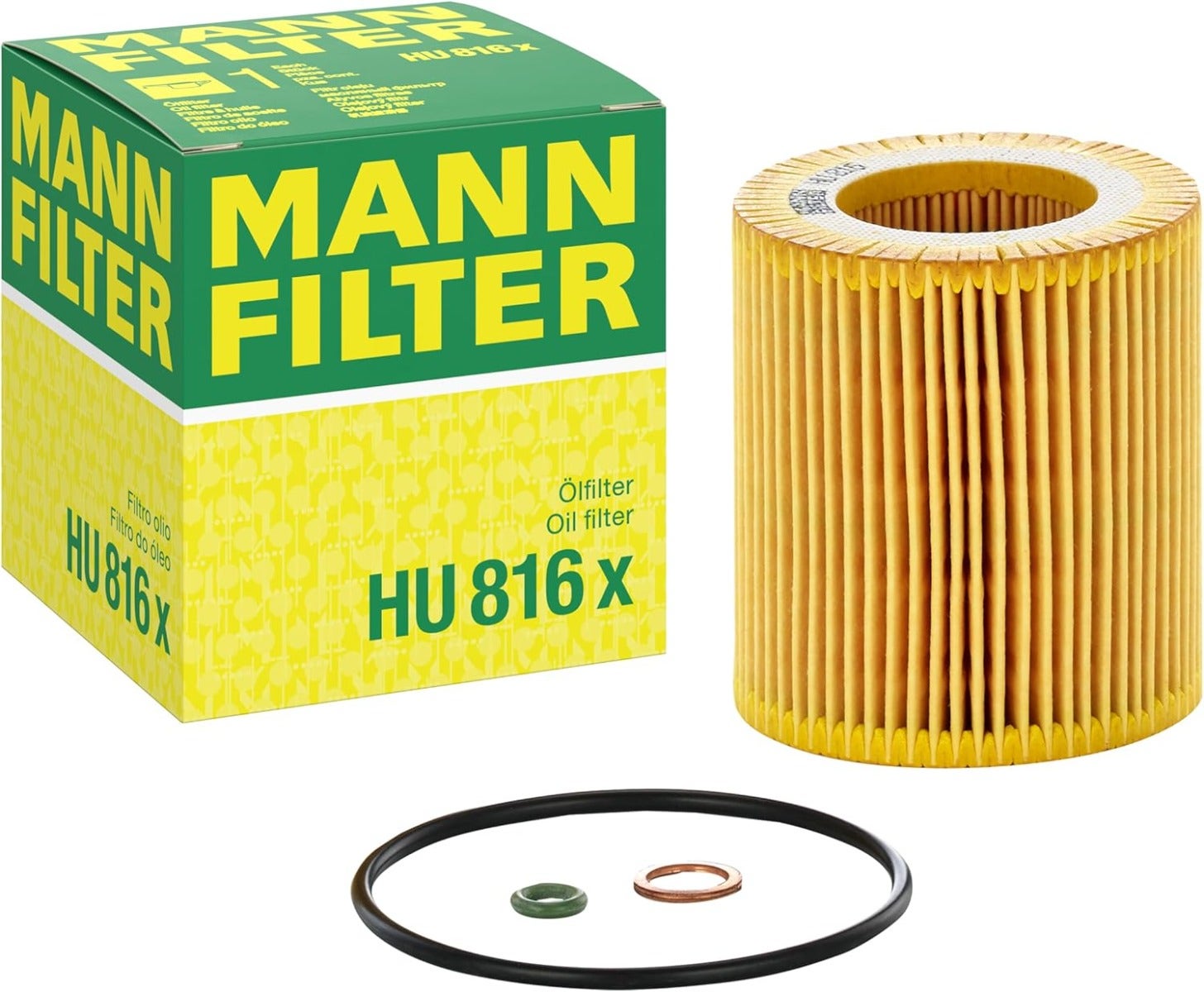 MANN -  Oil Filter - Insert