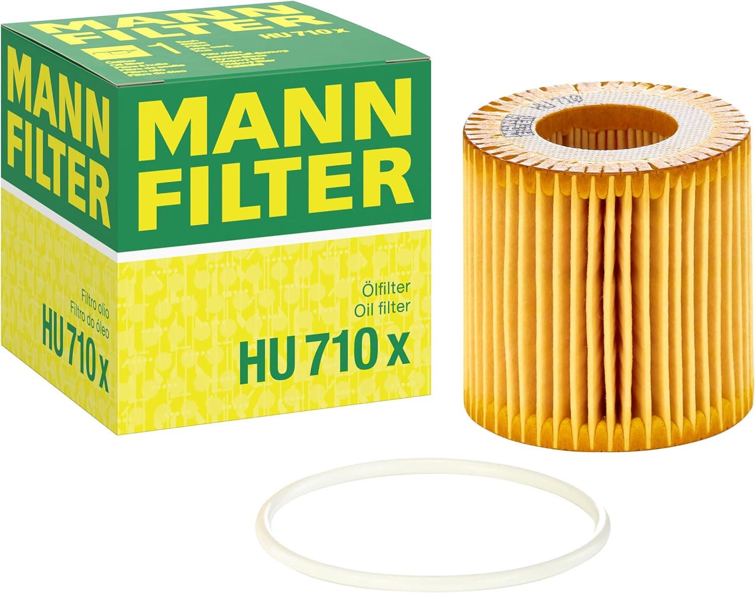 MANN -  Oil Filter - Insert