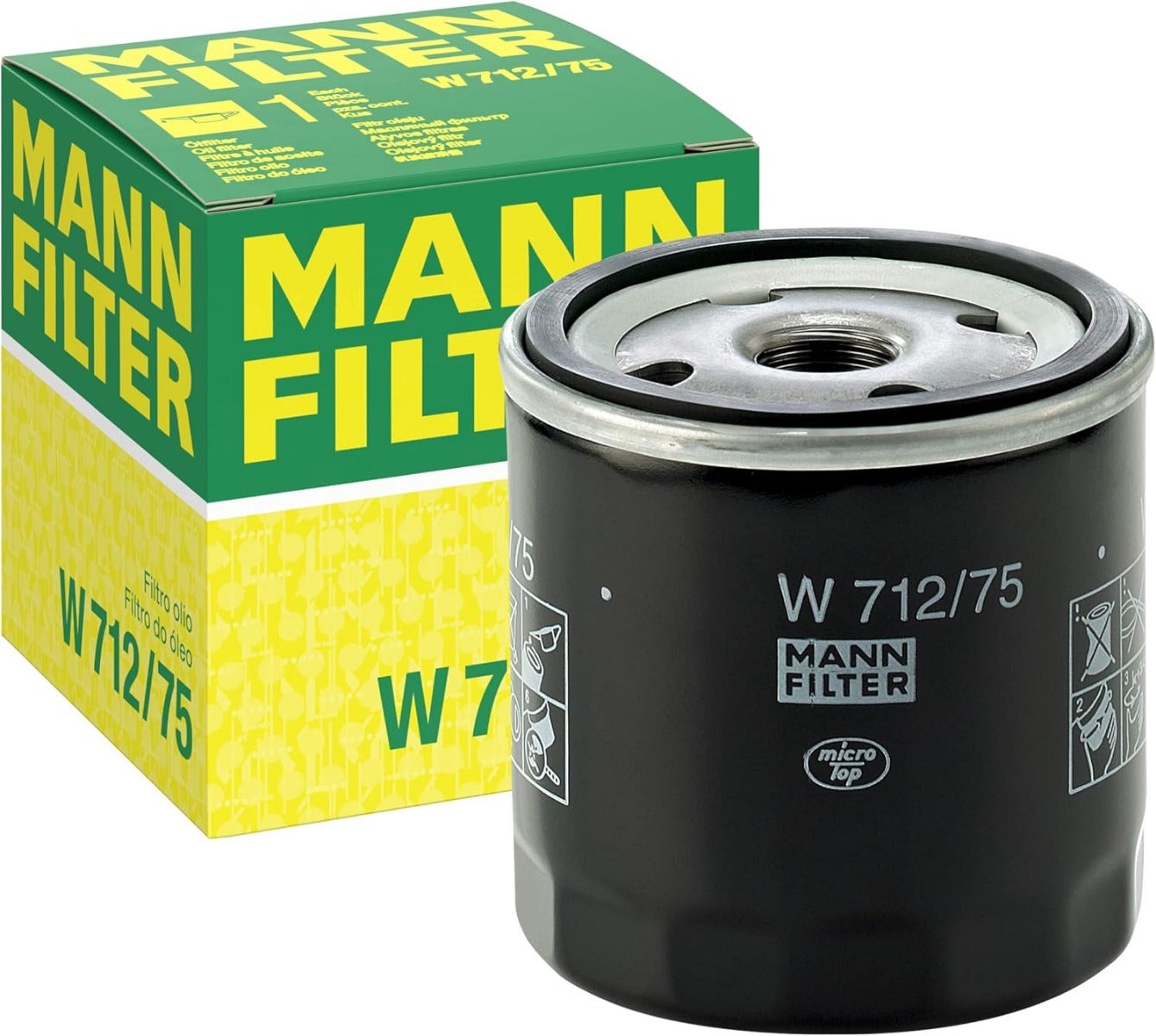 MANN -  Oil Filter - Screw On