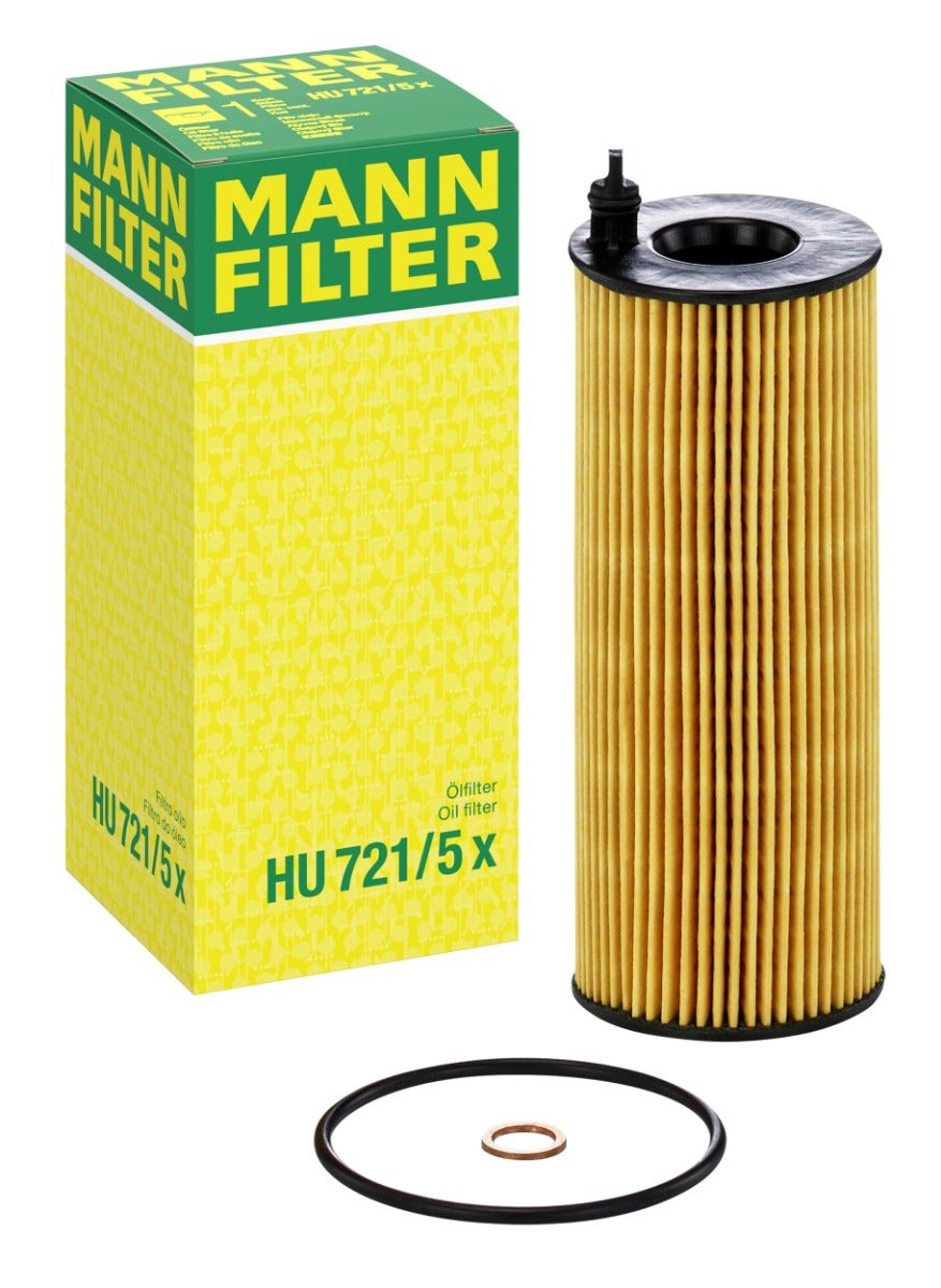 MANN -  Oil Filter - Insert