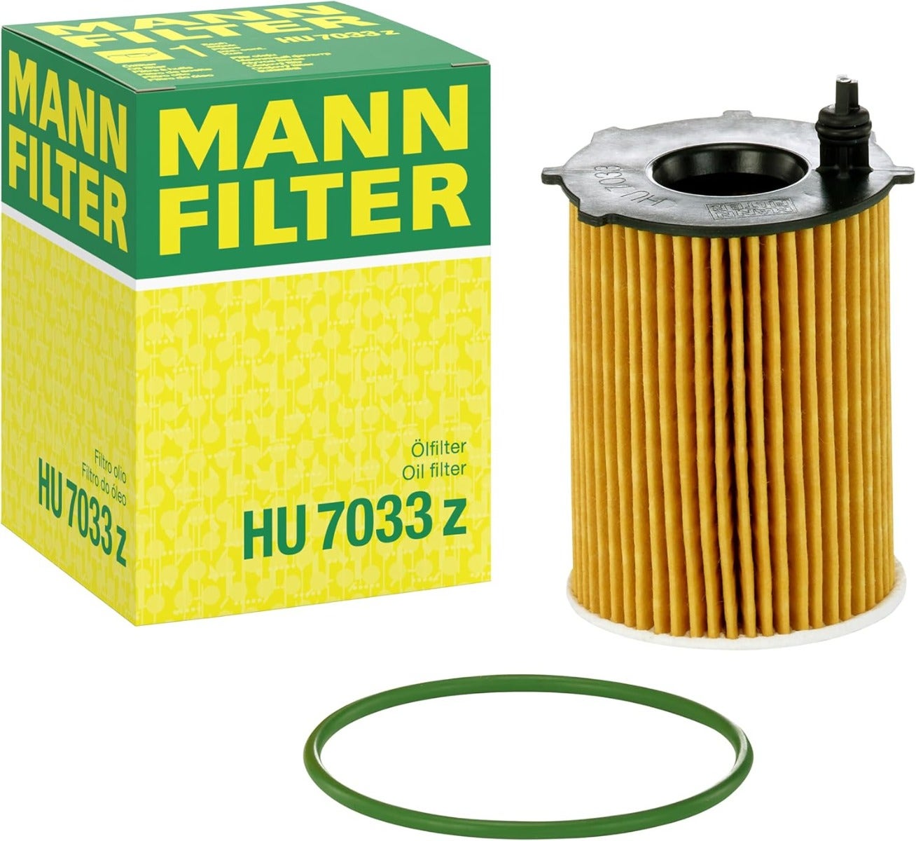 MANN -  Oil Filter - Insert