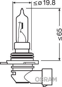 OSRAM -  12V Bulb - Socket Bulb