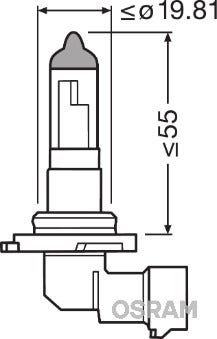 OSRAM -  12V Bulb - H10