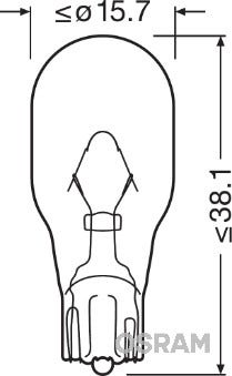OSRAM -  12V Bulb - Socket Bulb