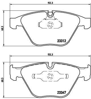 BREMBO -  Front Brake Pads