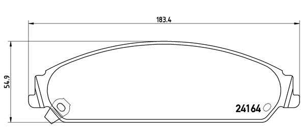 BREMBO -  Front Brake Pads