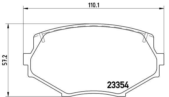 BREMBO -  Front Brake Pads