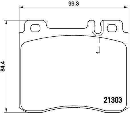 BREMBO -  Front Brake Pads