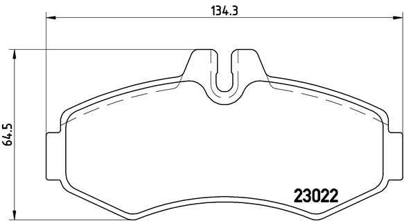 BREMBO -  Front Brake Pads