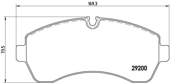 BREMBO -  Front Brake Pads