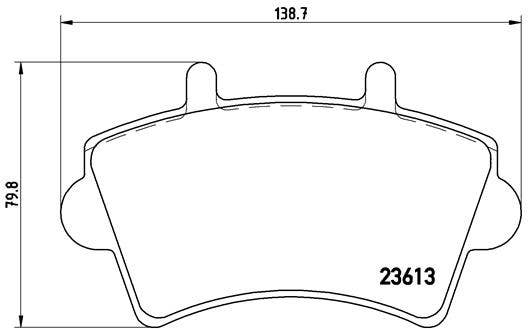 BREMBO -  Front Brake Pads