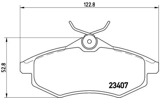 BREMBO -  Front Brake Pads