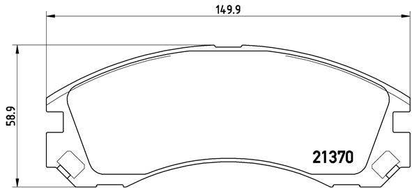 BREMBO -  Front Brake Pads