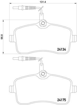 BREMBO -  Front Brake Pads