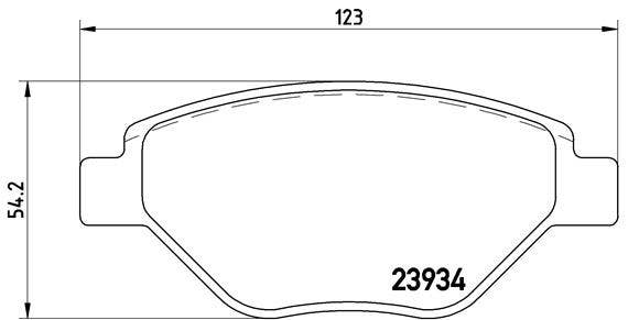 BREMBO -  Front Brake Pads
