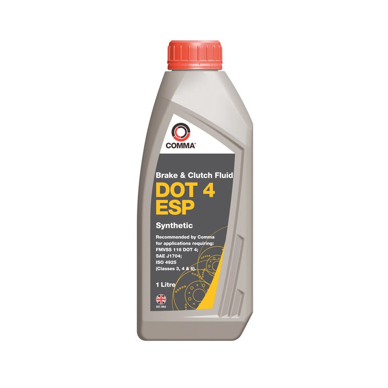 COMMA -  DOT 4 ESP - 1L Brake Fluid