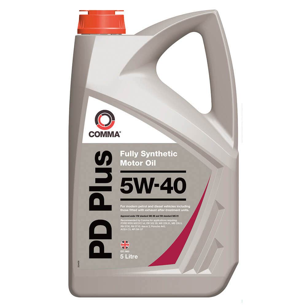 COMMA -  PD PLUS 5W40 - 5L Engine Oil