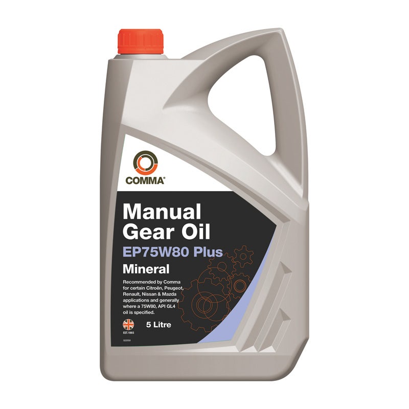 COMMA -  EP75W80 PLUS - 5L Manual Gear Oil