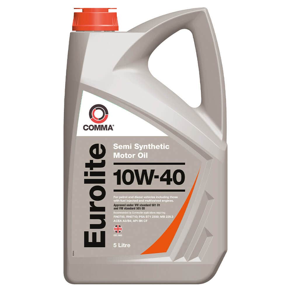 COMMA -  EUROLITE 10W40 - 5L Motor Oil