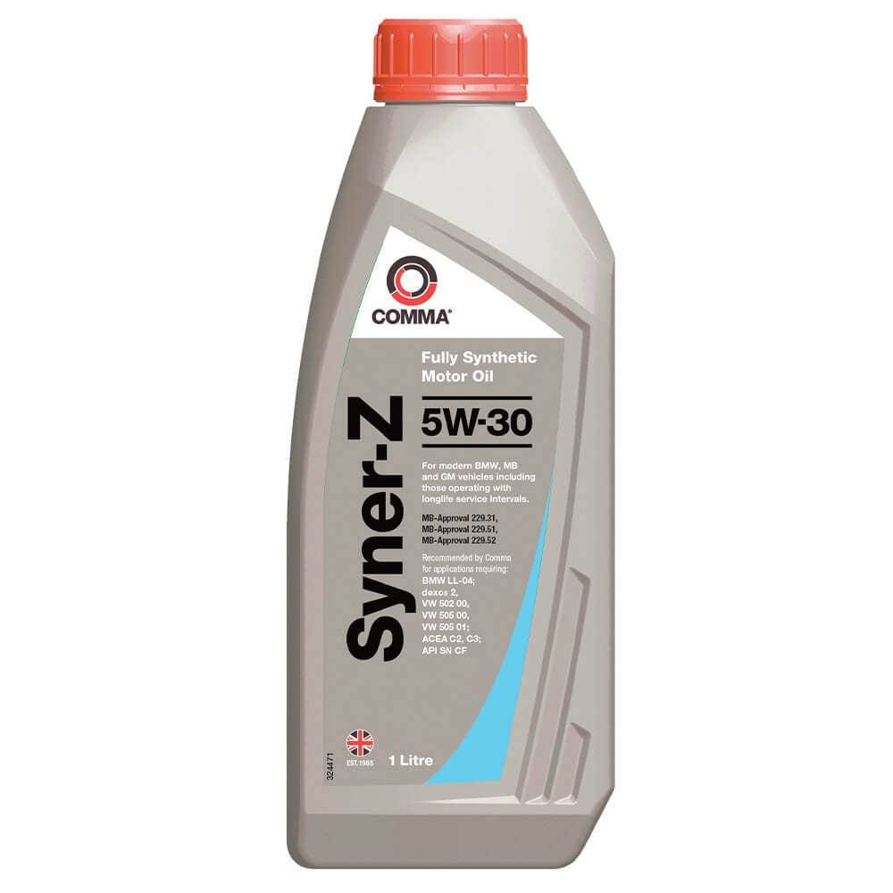 COMMA -  SYNER-Z 5W30 - 1L Engine Oil